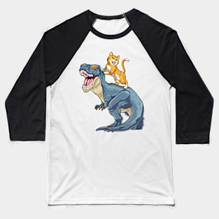 Purr-historic Adventure Baseball T-Shirt